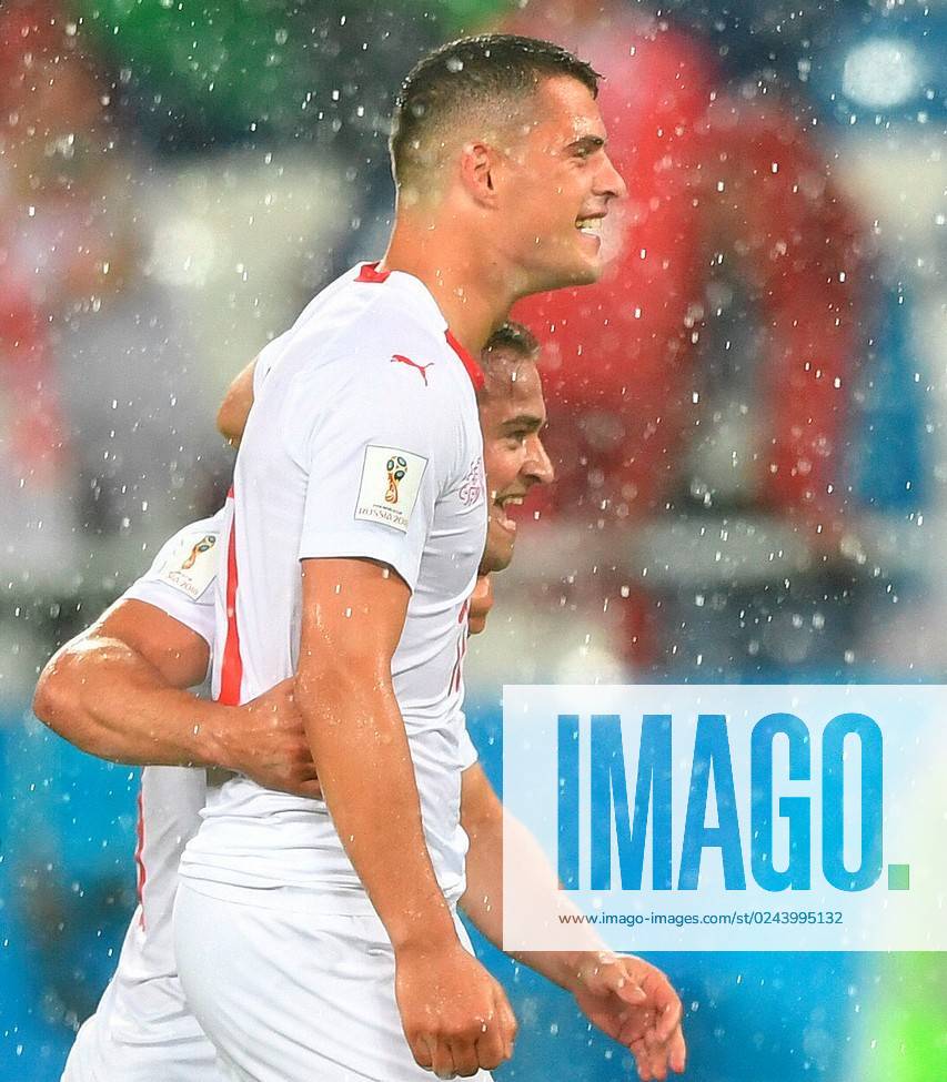 180622 Kaliningrad June 22 2018 Switzerland S Granit Xhaka