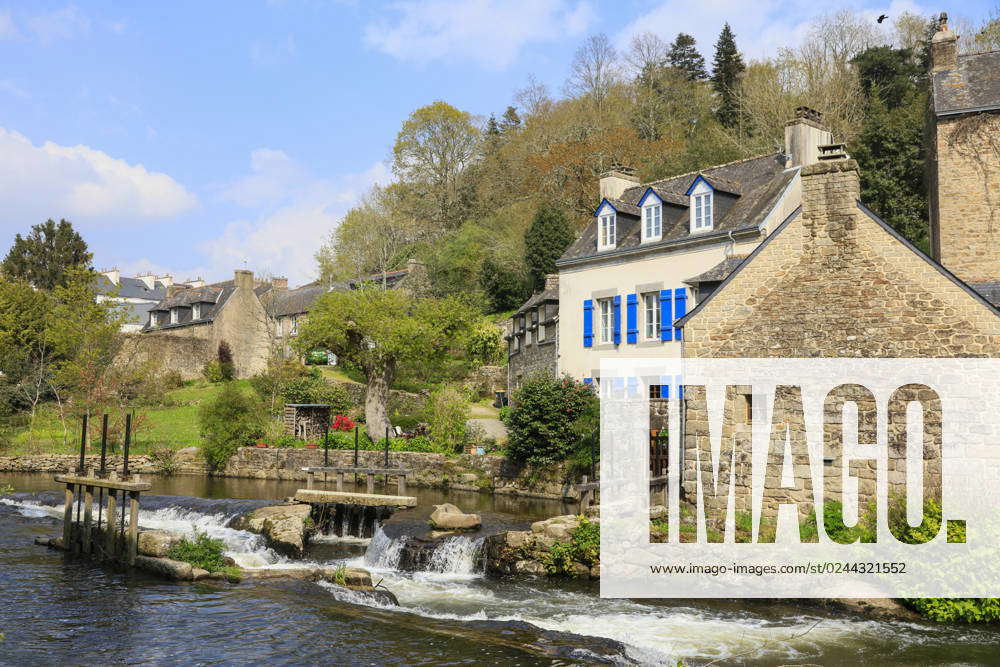 Artist Village Pont Aven In The Cornouaille At The Beginning Of The ...