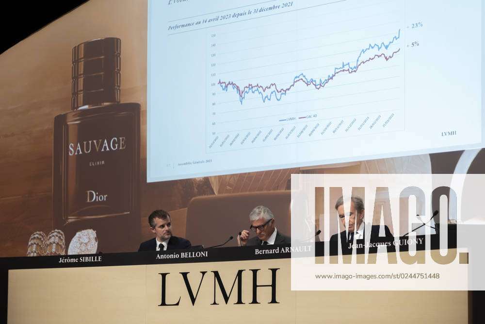 LVMH General Meeting of Shareholders in Paris
