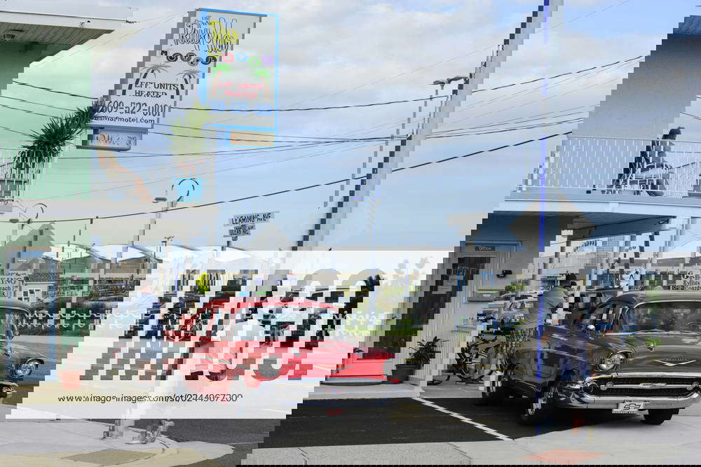 USA, New Jersey, classic cars USA, New Jersey, Wildwood, parade of classic cars, GM General Motors