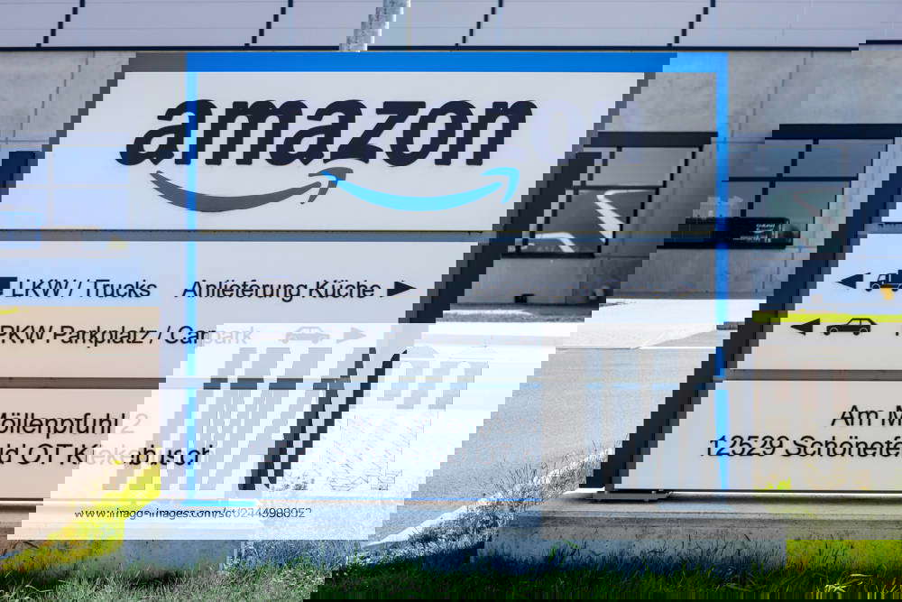 Amazon sorting center Schönefeld DEU Germany Brandenburg Kiekebusch, 21 04 2023, Amazon sorting