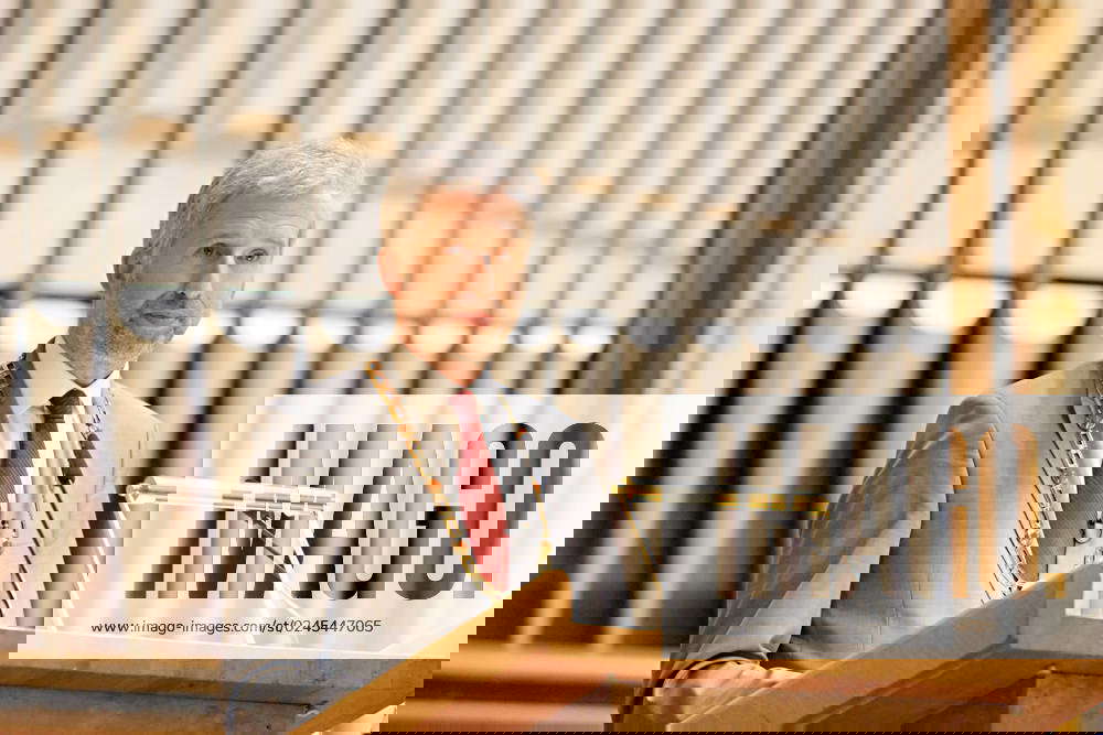 Boris Palmer, Lord Mayor of the City of Tübingen, gives a speech at the