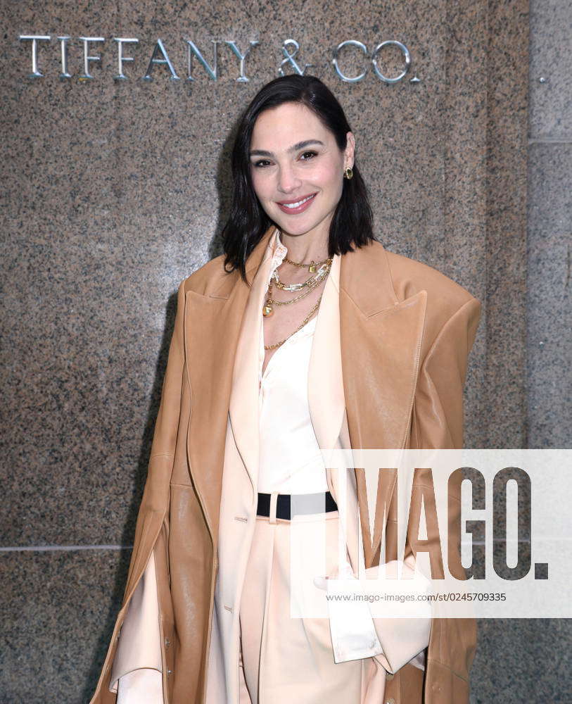 Gal Gadot attends Tiffany & Co's The Landmark Ribbon Cutting