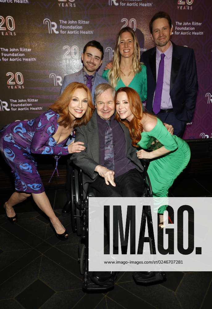 LOS ANGELES, CA - MAY 4: Amy Yasbeck, Lelia Parma, Tom Ritter, Tyler ...
