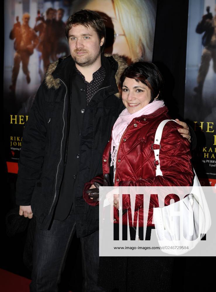 STOCKHOLM 20080317 Klas Backman and Ayla Kabaca at the gala premiere of ...