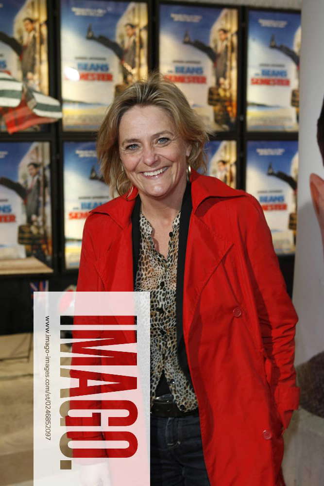 STOCKHOLM 20060328 SVT CEO Eva Hamilton at the premiere of the movie Mr ...