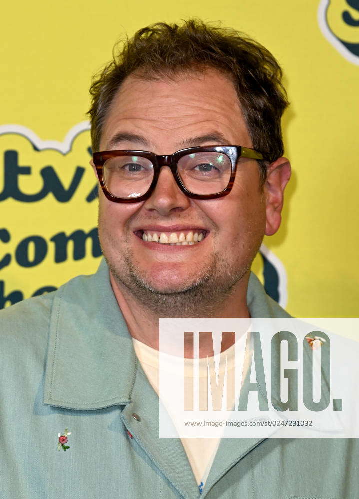 ITVX Comedy Season Launch - London Alan Carr arriving at the photocall ...