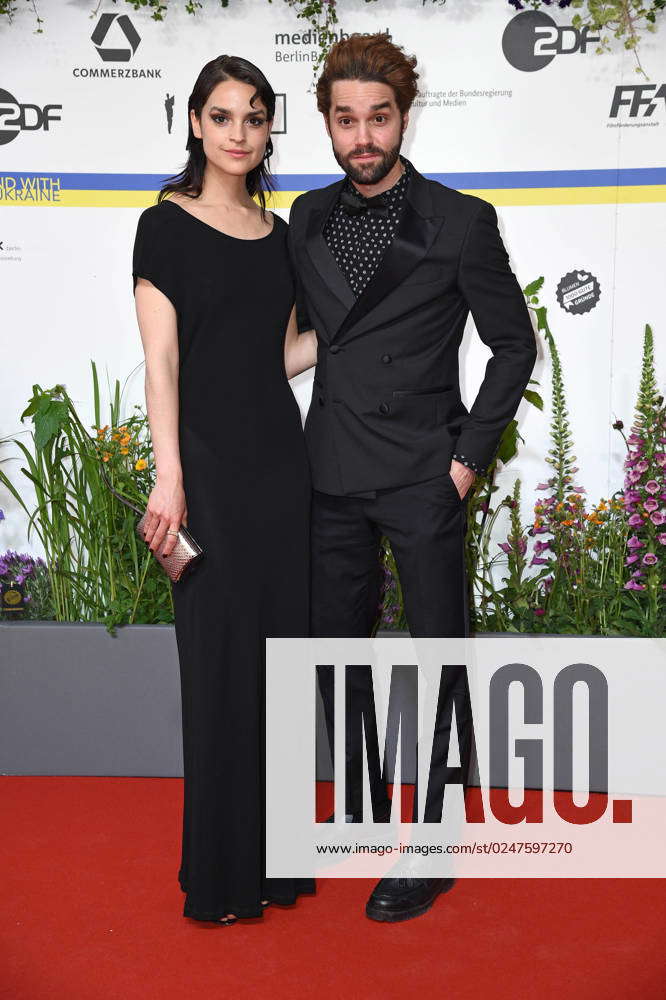 Luise Befort with brother Maximilian Befort arriving on the red carpet ...