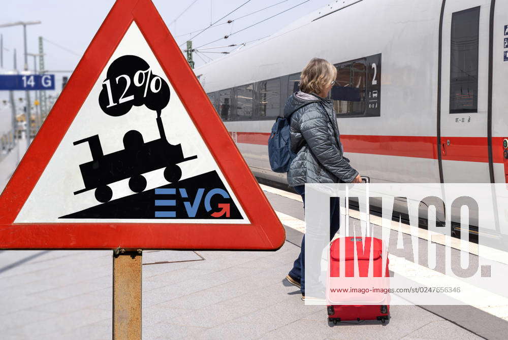 Symbol photo EVG warning strike from Sunday, sign demand 12 more pay ...