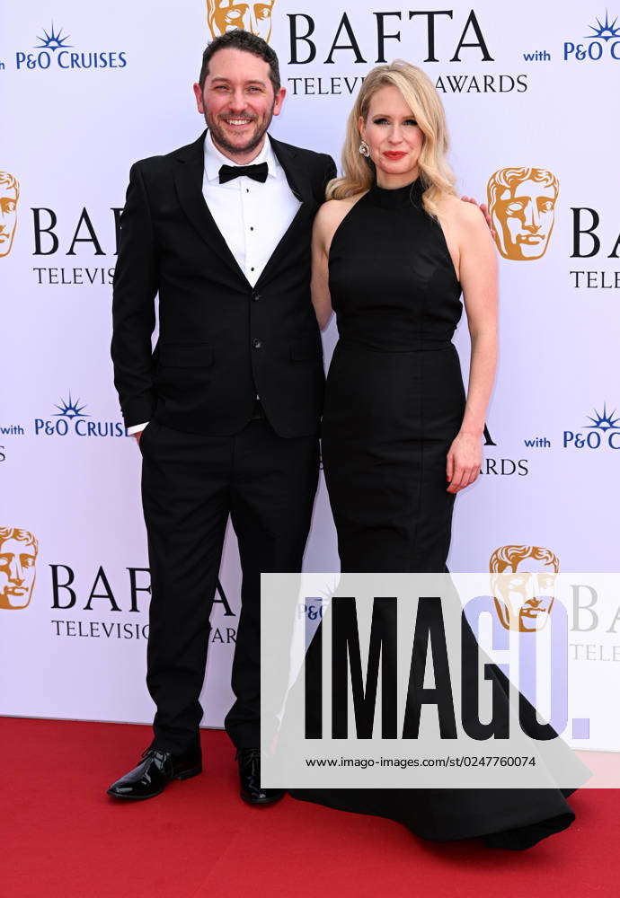 BAFTA Television Awards Arrivals Jon Richardson and Lucy