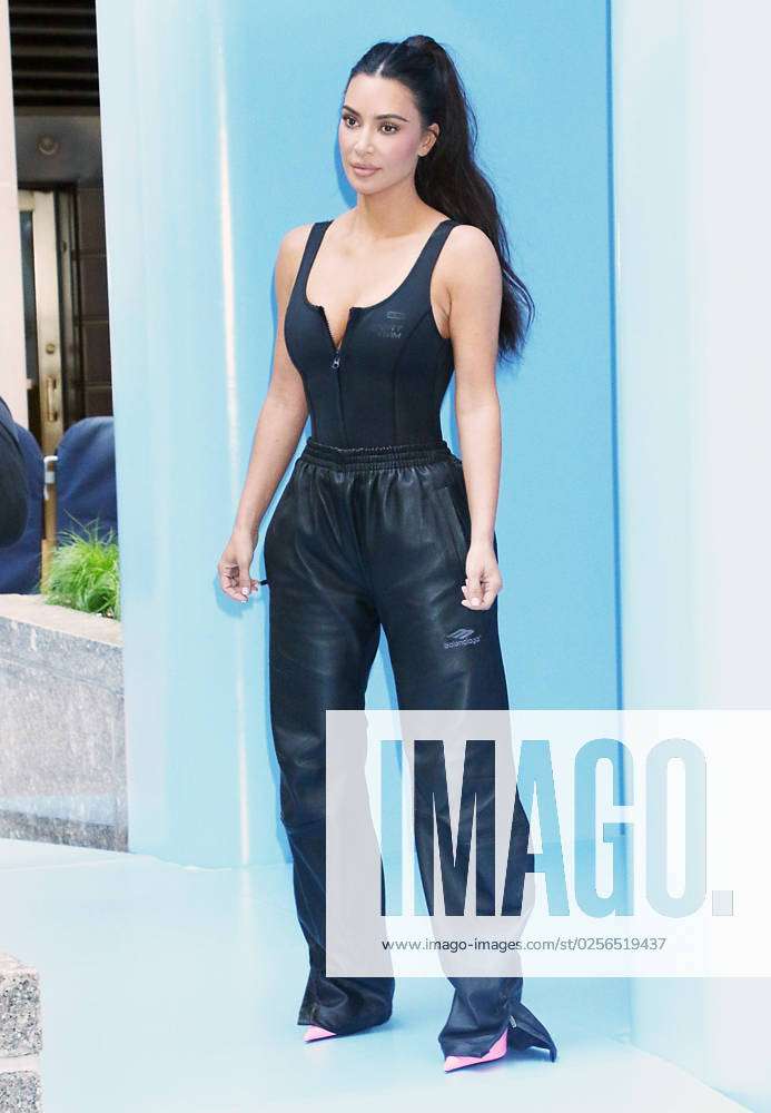 NEW YORK, NY- May 16: Kim Kardashian at SKIMS pop up shop at