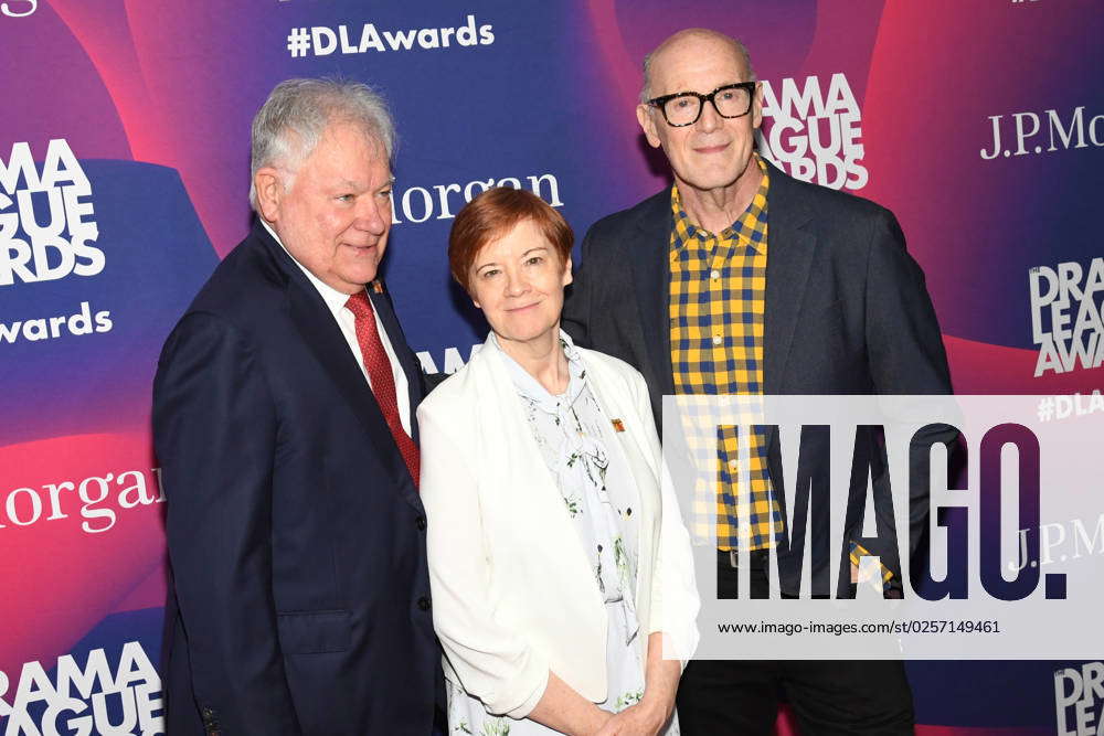 NY: 89th Annual Drama League Awards - Arrivals Robert E. Wankel and ...