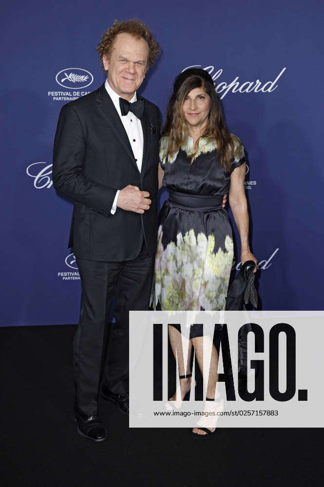 John C Reilly with wife Alison Dickey at the Official Trophee Chopard ...