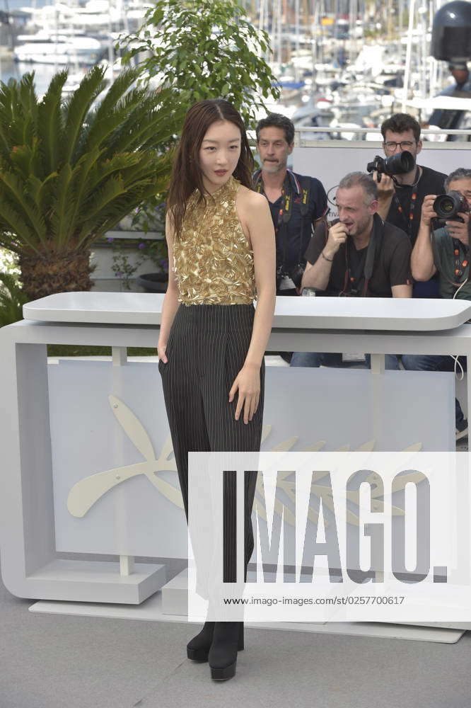 Chinese actress Dongyu Zhou at Cannes Film Festival 2023. Photocall of ...