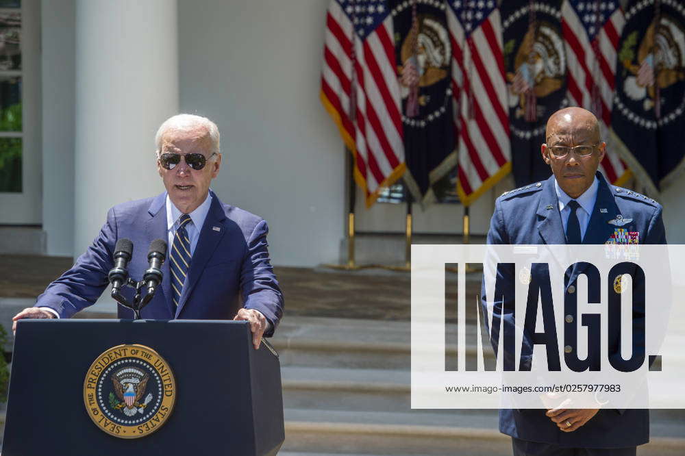 President Joe Biden Introduces Chairman Of The Joint Chiefs Of Staff