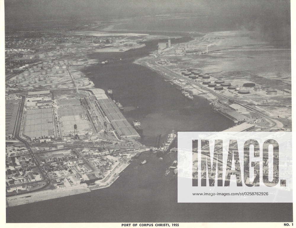 News: Caller-Times Archive-Port of Corpus Christi Unknown, 1955; Corpus ...