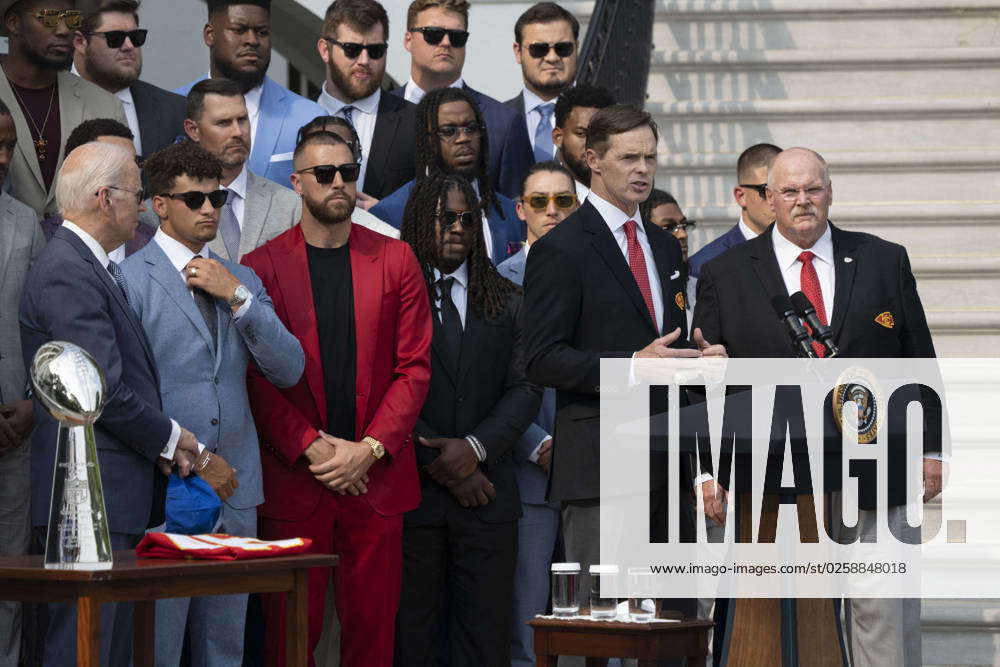 Biden welcomes Super Bowl champion Kansas City Chiefs to the White