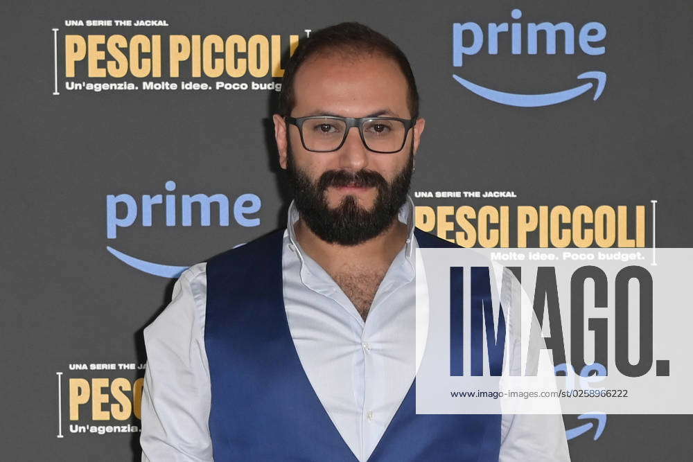 June 6, 2023, Rome, Italy: Fabio Balsamo attends the photocall of Prime  video tv series Pesci