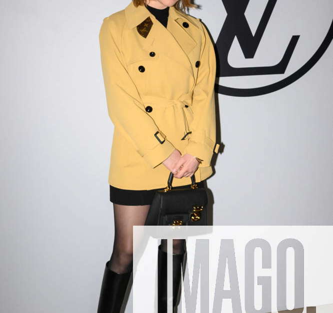 Lea Seydoux attending the photocall before the Louis Vuitton show