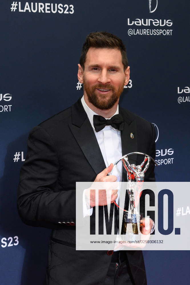 Laureus World Sport Awards Paris Lionel Messi attends the 2023