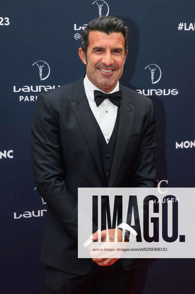 Laureus World Sport Awards Paris Luis Figo arrives at the 2023