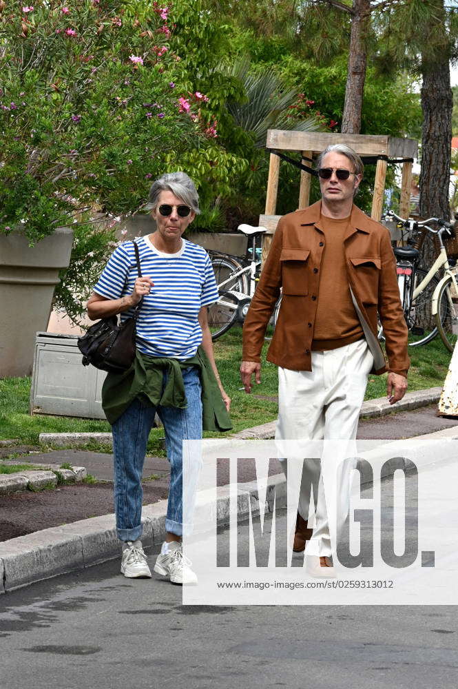 Cannes - Mads Mikkelsen And Wife Walk The Croisette Mads Mikkelsen and ...