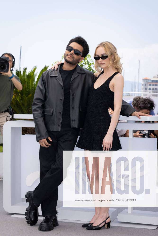 Lily-Rose Depp attends the photocall for The Idol, during the 76th Cannes  Film Festival in