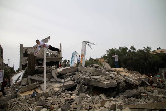 June 8, 2023: Gaza, Palestine. 08 June 2023. Palestinian homes in Deir ...