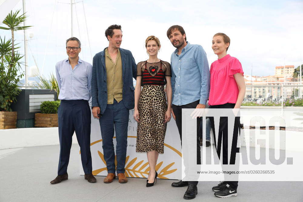 Cannes - In My Room Photocall Producer Christoph Friedel, actor Hans ...