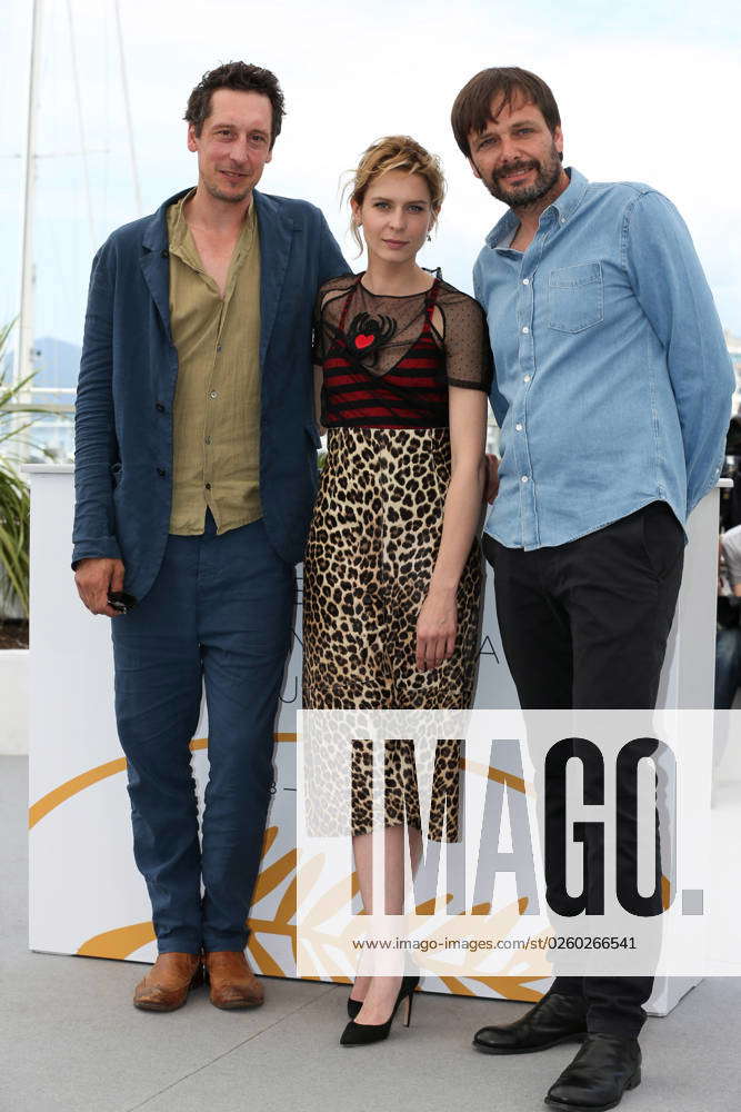 Cannes - In My Room Photocall Actor Hans Low, actress Elena Radonicich ...