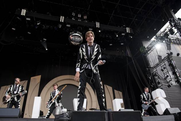 The Hives Performing Live At The Emirates Stadium London On 16 June the-hives-performing-live-at-the-emirates-stadium-london-on-16-june
