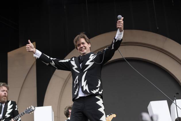 The Hives Performing Live At The Emirates Stadium London On 16 June the-hives-performing-live-at-the-emirates-stadium-london-on-16-june