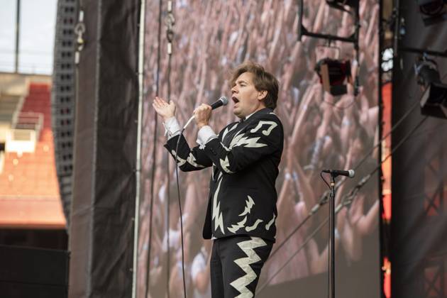 The Hives Performing Live At The Emirates Stadium London On 16 June the-hives-performing-live-at-the-emirates-stadium-london-on-16-june