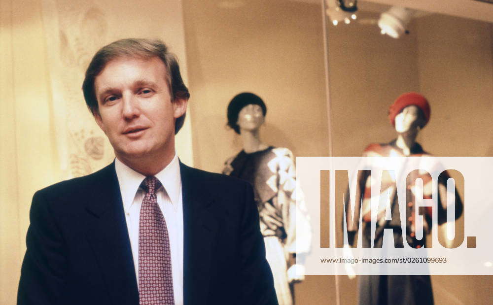 News: 1983 Donald Trump at Trump Tower Sept 30, 1983; New York, NY, USA ...