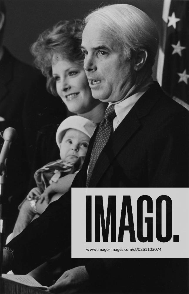 News: John and Cindy McCain 1986 Campaign March 19, 1985; Phoenix, AZ ...