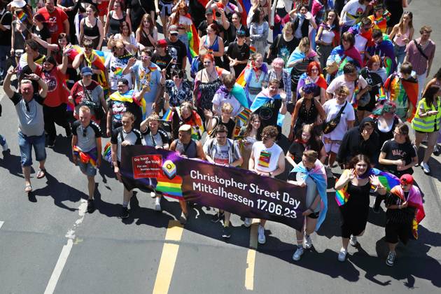 Christopher Street Day 12 CSD Mittelhessen Giessen, Germany, DEU, Germany