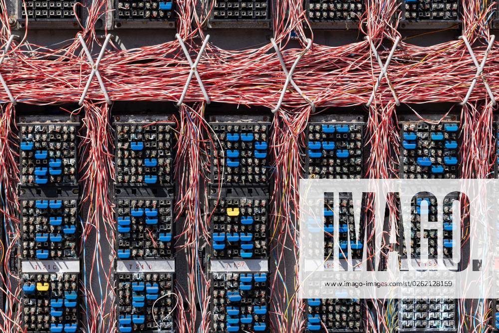 Detail of old distribution system, telephone