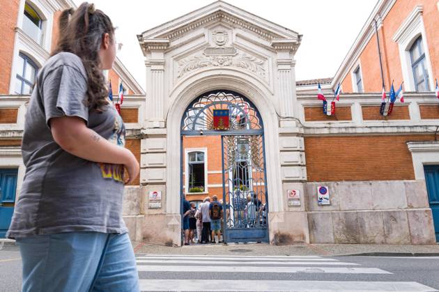 Town Hall Gathering In Support Of Attacked Mayor Montauban Elected