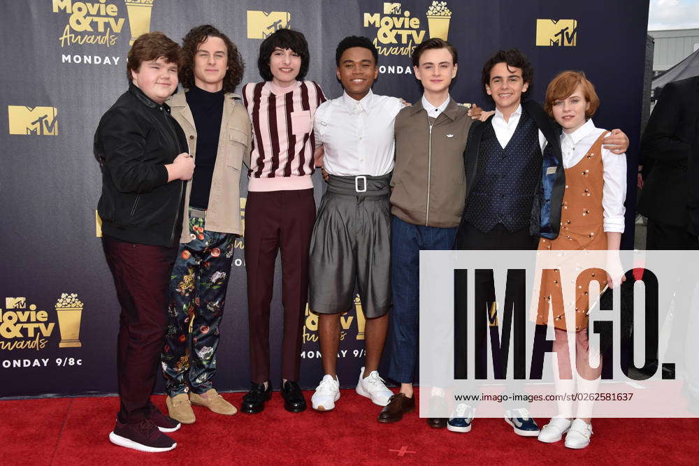 2018 MTV Movie And TV Awards Jeremy Ray Taylor, Wyatt Oleff, Finn ...