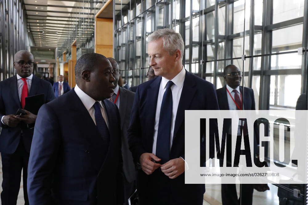 CFA Franc Zone Finance Ministers Meeting - Paris Minister of the ...