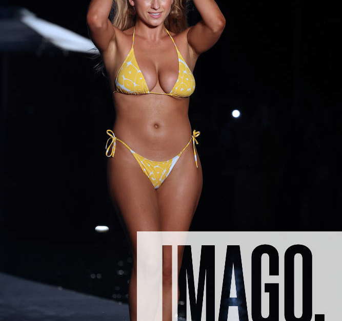 Miami Beach Florida July 07 Xandra Pohl Walks The Runway During Sports Illustrated Swimsuit 3440