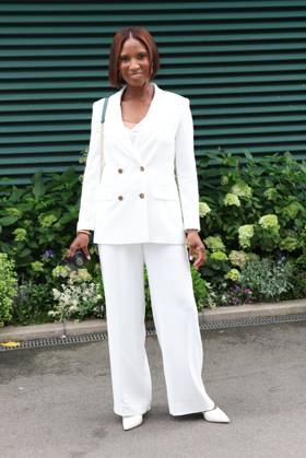 . 11 07 2023. London, United Kingdom. Dame Denise Lewis arriving on day ...