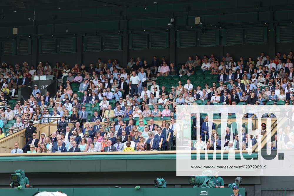 Who's who in the Royal Box on Centre Court?