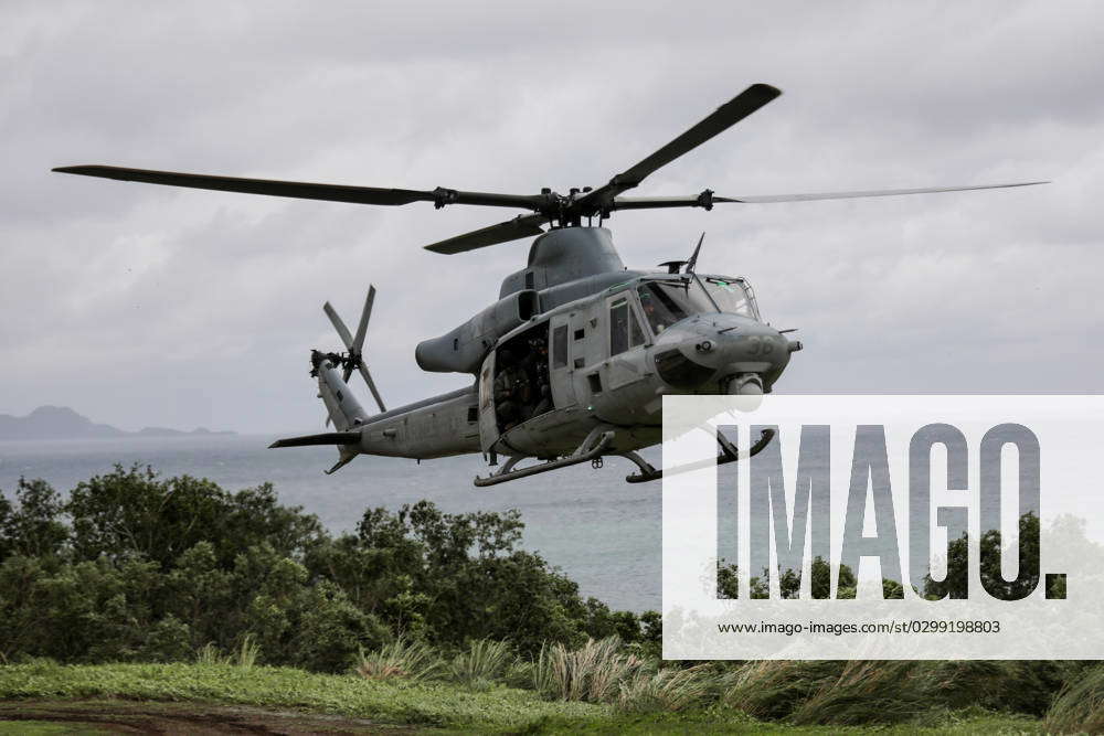 July 14, 2023, Ternate, Cavite, Philippines: A United States marines UH ...