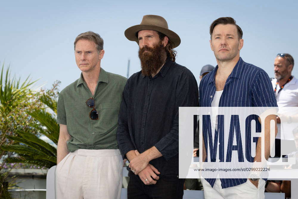 Cannes - The Stranger Photocall Sean Harris, Director Thomas M. Wright ...