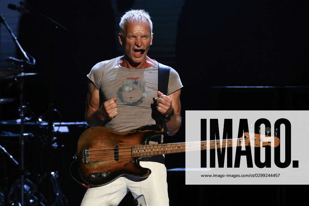 Music Concert - Sting - My Songs Sting during the My Songs Tour 2023 ...