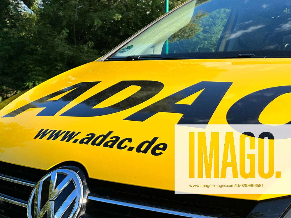 Inscription ADAC on hood of an ADAC