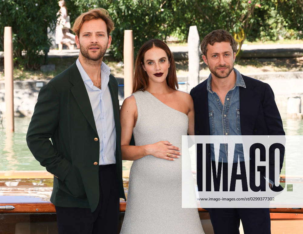 Venice - The Hanging Sun Cast Jessica Brown Findlay, Alessandro Borghi,  Francesco Carrozzini arrive