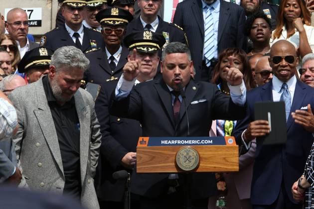 BRONX, NY- July 17: New York City Mayor Eric Adams Appoints Acting NYPD ...