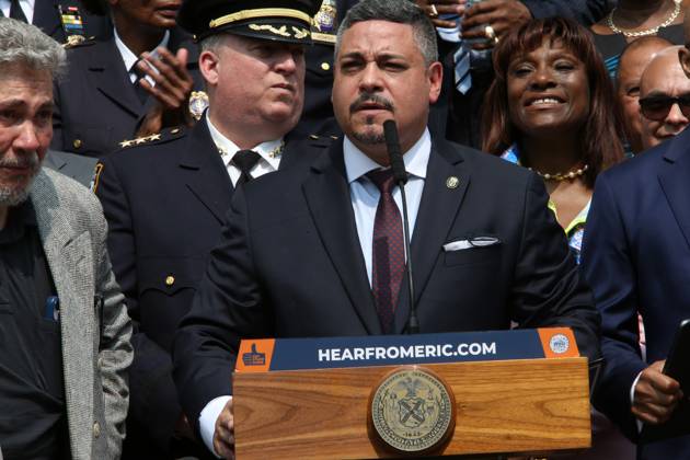 BRONX, NY- July 17: New York City Mayor Eric Adams Appoints Acting NYPD ...